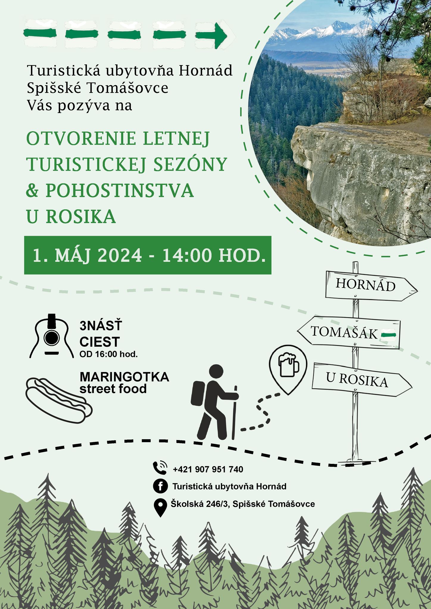 Otvorenie letnej turistickej sezóny Spišské Tomášovce